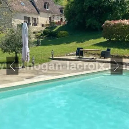Domaine Du Bonheur En Pierre Avec Piscine, Proche Sarlat Villa Carlux Exterior photo